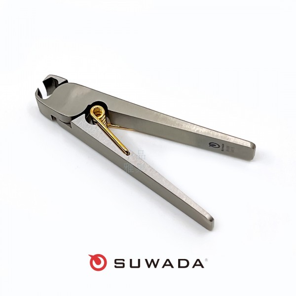日本 手工SUWADA  |  Petite 波提指甲剪 （璀璨金）