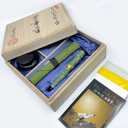 『稀少典藏』日本 Sailor 寫樂 有田燒 鋼筆  ARITA (黃綠彩兜唐草) 『稀少典藏』日本 Sailor 寫樂 有田燒 鋼筆  ARITA (黃綠彩兜唐草)