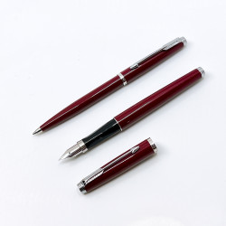 『庫存新品』 派克 Parker 75 酒紅 八合一尖 XF尖 鋼筆/原子筆 對筆(凹頂) 『庫存新品』 派克 Parker 75 酒紅 八合一尖 XF尖 鋼筆/原子筆 對筆(凹頂)