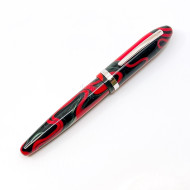 臺灣 LABAN 高級樹脂 早期款 鋼珠筆 （紅蛇）