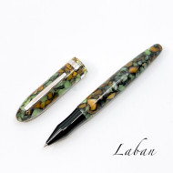 臺灣 LABAN 高級樹脂  早期款 鋼珠筆 （瑩彩）