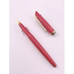 ☆ 中古美品☆ PLATINUM 60 年代 珊瑚粉  P-200 18K金尖 ☆ 中古美品☆ PLATINUM 60 年代 珊瑚粉  P-200 18K金尖