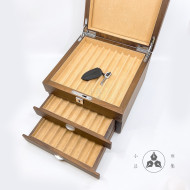小品雅集 獨家訂製 三層 25支入 胡桃木筆盒 (首層可上鎖)限單獨下訂 小品雅集 獨家訂製 三層 25支入 胡桃木筆盒 (首層可上鎖)限單獨下訂