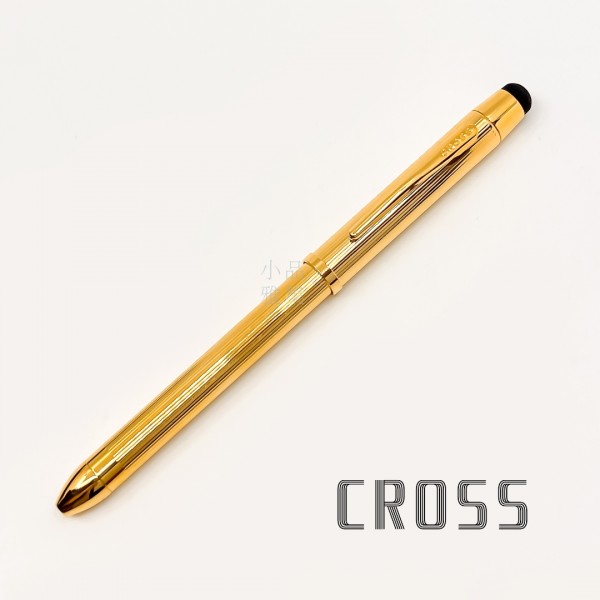 CROSS 高仕 TECH3 觸控三用筆（鍍23K金款）
