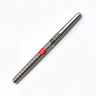 日本 Platinum 白金 PE-500 不鏽鋼 黑烤漆格紋 鋼筆 日本 Platinum 白金 PE-500 不鏽鋼 黑烤漆格紋 鋼筆