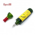 臺灣 OPUS 88 製筆精基  紅酒鋼筆