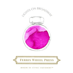 加拿大 Ferris Wheel Press 摩天輪墨水 38ml 餅乾瓶 紐約系列 (百老匯之夜  Lights on Broadway ) 加拿大 Ferris Wheel Press 摩天輪墨水 38ml 餅乾瓶 紐約系列 (百老匯之夜  Lights on Broadway )