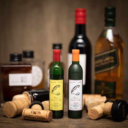 臺灣 OPUS 88 製筆精基 紅酒鋼筆