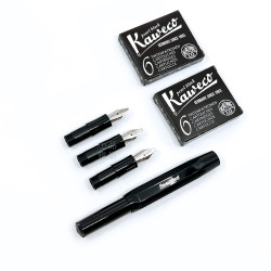德國 Kaweco sport 藝術筆尖禮盒組(黑色款新包裝)可加購短鋼皮套	 德國 Kaweco sport 藝術筆尖禮盒組(黑色款新包裝)可加購短鋼皮套