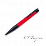 法國 S.T. Dupont 都彭 D-Initial 系列 原子筆（紅黑）