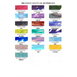 韓國 Dominant Industry 25ml 墨水（閃粉墨水系列）