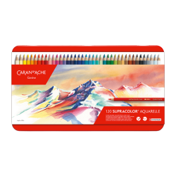 瑞士卡達 Caran d'Ache SUPRACOLOR 專家級水性色鉛筆 (120色) 紅盒 瑞士卡達 Caran d'Ache SUPRACOLOR 專家級水性色鉛筆 (120色) 紅盒