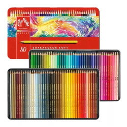 瑞士卡達 Caran d'Ache SUPRACOLOR 專家級水性色鉛筆 (80色)  瑞士卡達 Caran d'Ache SUPRACOLOR 專家級水性色鉛筆 (80色)