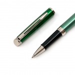 法國 WATERMAN  雋雅 25週年  HÉMISPHÈRE 25th  特別版 撞色 鋼珠筆 （綠色）