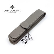 德國 DIPLOMAT 迪波曼 真皮羊皮 1支裝 筆袋 (灰色) 德國 DIPLOMAT 迪波曼 真皮羊皮 1支裝 筆袋 (灰色)