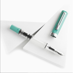 臺灣 TWSBI 三文堂 ECO 活塞鋼筆(松石綠) 臺灣 TWSBI 三文堂 ECO 活塞鋼筆(松石綠)