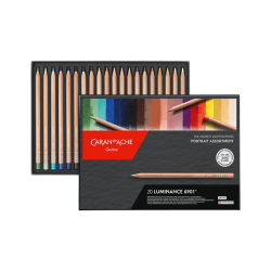 瑞士卡達 Caran d'AcheLUMINANCE 極致專家級油性色鉛筆 20色(6901.920人物色系) 瑞士卡達 Caran d'AcheLUMINANCE 極致專家級油性色鉛筆 20色(6901.920人物色系)