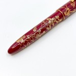 中國 弘典 HONG DIAN  兔年款 雕金工藝彩繪  鋼筆 (紅色)