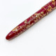中國 弘典 HONG DIAN  兔年款 雕金工藝彩繪  鋼筆 (紅色)