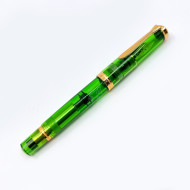 德國 Pelikan 百利金 18K金  SOUVERÄN M800 GREEN DEMONSTRATOR 限量 透明綠示範鋼筆 德國 Pelikan 百利金 18K金  SOUVERÄN M800 GREEN DEMONSTRATOR 限量 透明綠示範鋼筆