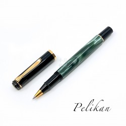 德國 Pelikan 百利金 R200 綠色花紋 鋼珠筆