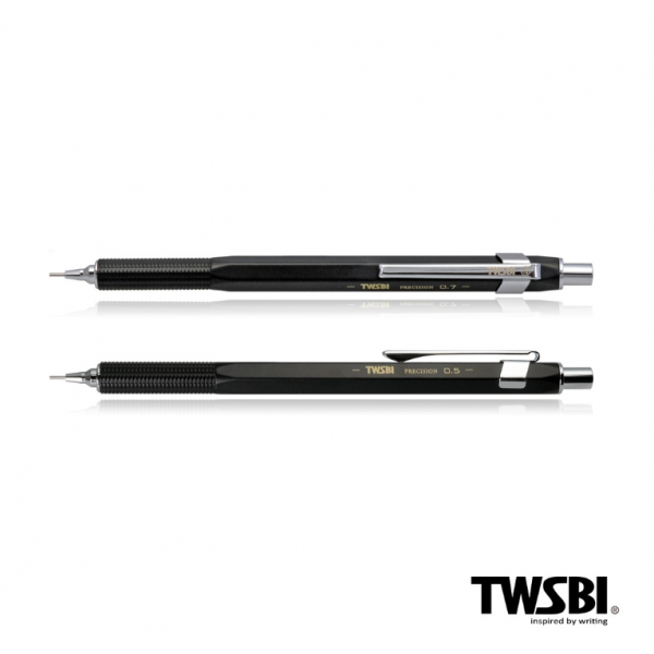 臺灣 TWSBI 三文堂 自動鉛筆 / Precision / 固定式筆頭 黑色  PM036 (0.5&0.7可選）
