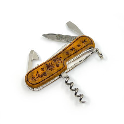 瑞士 VICTORINOX 11功能 瑞士刀 2019 年 Evolution Wood 10 Swiss Spirit 特別版