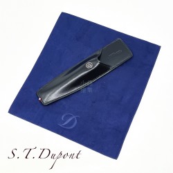 法國 S.T. DUPONT 都彭 Line D 系列 黑色皮革 單支入 筆套 