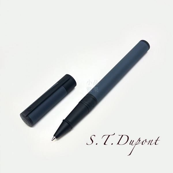 法國 S.T. Dupont 都彭 D-Initial 絲絨系列 鋼珠筆（石墨灰）