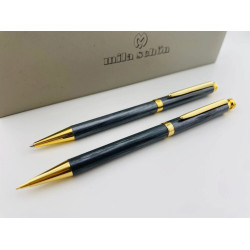 ☆典藏老筆☆ mila schon 自動鉛筆/原子筆 (蜻蜓牌代工）雲灰色