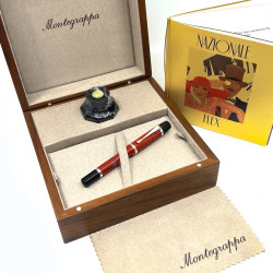 『 預購品 』義大利 Montegrappa 萬特佳 限量  Nazionale Flex 彈性尖鋼筆(肉桂紅) 『 預購品 』義大利 Montegrappa 萬特佳 限量  Nazionale Flex 彈性尖鋼筆(肉桂紅)