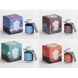 日本 寺西化學工業 大正浪漫系列  40ml 鋼筆墨水 （第四代新四色）