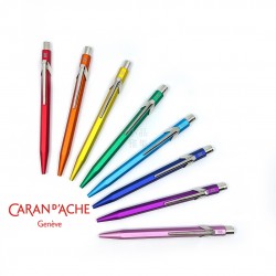 瑞士 卡達 Caran d'Ache 849  COLORMAT-X  2023 金屬彩虹色系 原子筆 （八色可選）