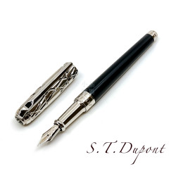 法國 S.T. DUPONT 都彭 LINE D FIRE LINES 火線 PALLADIUM 鈀金 鋼筆 法國 S.T. DUPONT 都彭 LINE D FIRE LINES 火線 PALLADIUM 鈀金 鋼筆