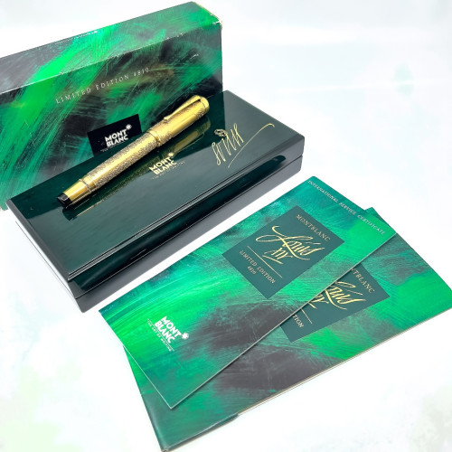 德國 MONTBLANC 萬寶龍 4810系列 路易十四 Louis XIV 18K金 鋼筆 全新品