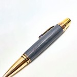 德國 MONTBLANC 萬寶龍 BOHÈME 波西米亞 金屬灰 紫水晶 原子筆（103397）