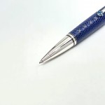 德國 MONTBLANC 萬寶龍 BOHÈME 波西米亞 精緻皮革 原子筆+筆袋 (9932)