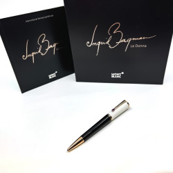德國 MONTBLANC 萬寶龍 Ingrid Bergman 英格麗·褒曼 La Donna 原子筆 德國 MONTBLANC 萬寶龍 Ingrid Bergman 英格麗·褒曼 La Donna 原子筆