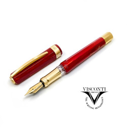 義大利 Visconti Opera Gold 系列 鋼筆(波爾多紅)  義大利 Visconti Opera Gold 系列 鋼筆(波爾多紅)