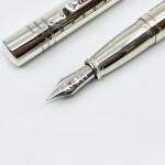 英國 YARD-O-LED 限量 虎年特別款  925純銀 18K 鋼筆 