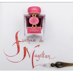 法國 J. Herbin “1670” 限量紀念瓶墨水 燈籠海棠 Fuchsia de Magellan(含金粉) 法國 J. Herbin “1670” 限量紀念瓶墨水 燈籠海棠 Fuchsia de Magellan(含金粉)