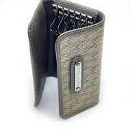 德國 Montblanc 萬寶龍 摩卡色 萬寶龍印製花紋 小牛皮 六環鑰匙包 (107786) 德國 Montblanc 萬寶龍 摩卡色 萬寶龍印製花紋 小牛皮 六環鑰匙包 (107786)