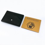 德國 Montblanc 萬寶龍 風尚系列  折疊式 信用卡夾  (123958)