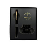 派克PARKER VECTOR 威雅 亮黑金夾 鋼筆 (金屬握位) 搭配墨水禮盒 派克PARKER VECTOR 威雅 亮黑金夾 鋼筆 (金屬握位) 搭配墨水禮盒