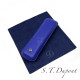 法國 S.T. Dupont 都彭 雪茄套 兩支裝 真皮 筆套 (藍)