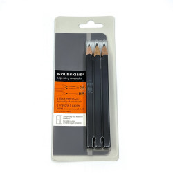 義大利 MOLESKINE 書寫系列 2x2B+1xHB 3 枝黑色鉛筆組合 義大利 MOLESKINE 書寫系列 2x2B+1xHB 3 枝黑色鉛筆組合