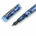 臺灣 OPUS 88 製筆精基 Blue Sapphire 藍寶石 DEMO 正統滴入式 鋼筆