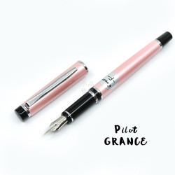 日本 PILOT 百樂 Grance 不鏽鋼尖 鋼筆 (珠光粉紅) 日本 PILOT 百樂 Grance 不鏽鋼尖 鋼筆 (珠光粉紅)