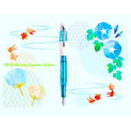 臺灣 OPUS 88 Koloro 滴入式鋼筆（夏日藍）