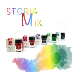 「新配方」日本 sailor 寫樂 STORiA MiX  可混色 防水墨水(20ml) 「新配方」日本 sailor 寫樂 STORiA MiX  可混色 防水墨水(20ml)